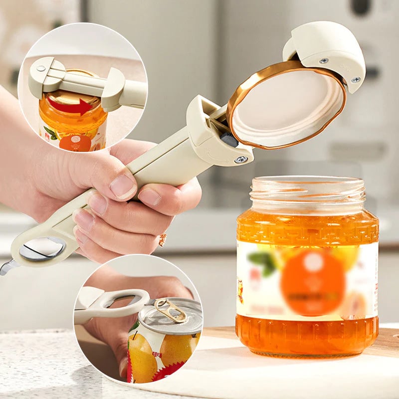 Öffnet jedes Glas und jede Flasche mühelos