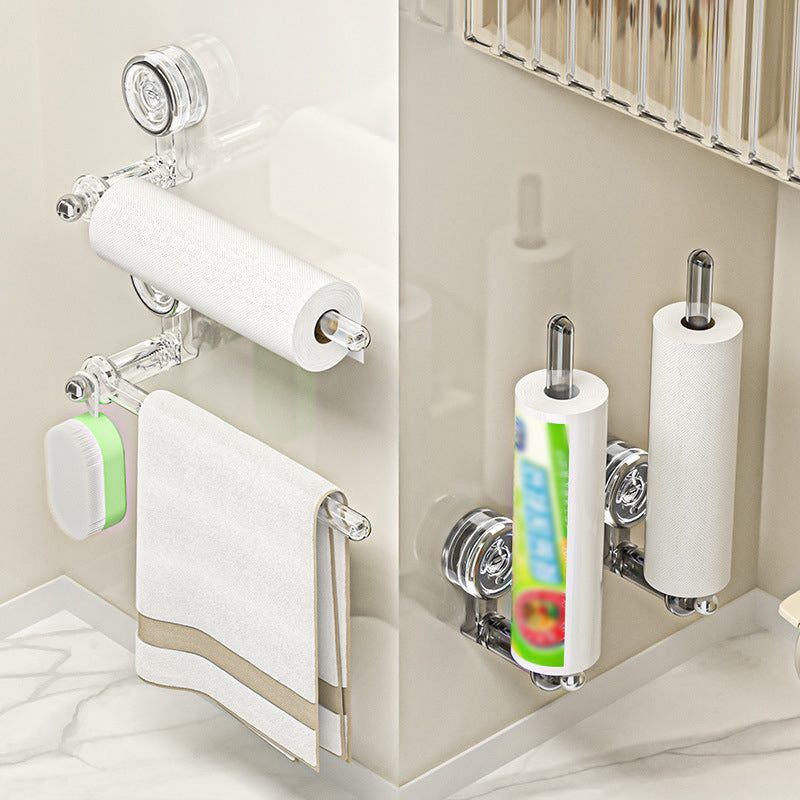 Multifunktionaler Vakuum-Saugnapf Toilettenpapierhalter