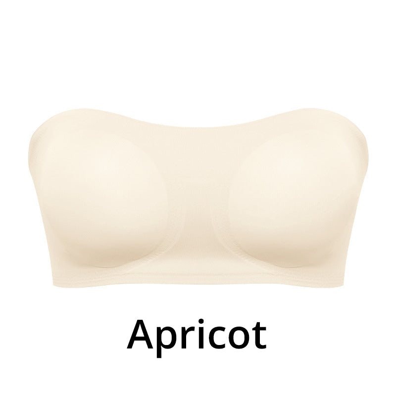 Damen trägerloser BH | Grip-Sure Seitenverschluss | Nahtlos & rutschfest | Herausnehmbare Pads