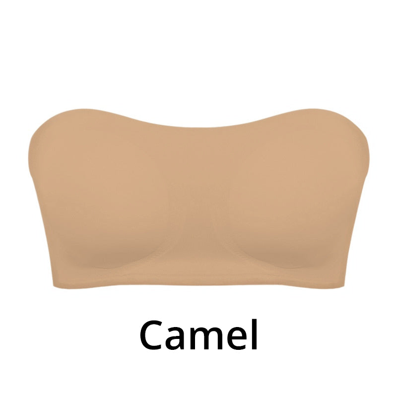 Damen trägerloser BH | Grip-Sure Seitenverschluss | Nahtlos & rutschfest | Herausnehmbare Pads