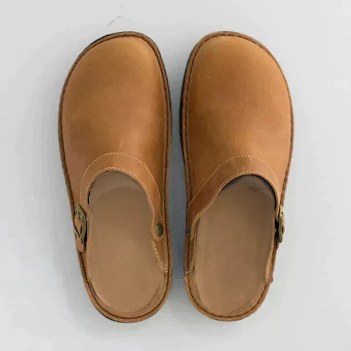 Unisex Orthopädische Mules | Ergonomische Innensohle | Hochwertiges Kunstleder | Bequem & Langlebig